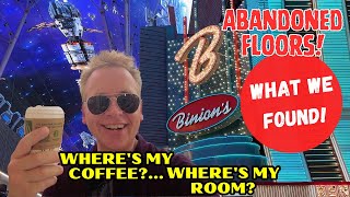 BINIONS LAS VEGAS ABANDONED HOTEL ROOMS FOUND! HOTEL TOUR | DOWNTOWN LAS VEGAS |