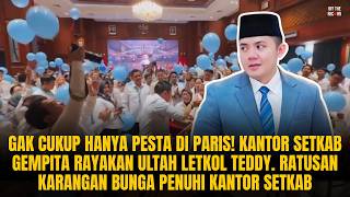 Download lagu GAK CUKUP DI PARIS! KANTOR SETKAB MERIAH RAYAKAN ULTAH TEDDY. KARANGAN BUNGA BERTEBARAN | #1102 mp3