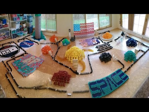 Space in 15,000 Dominoes