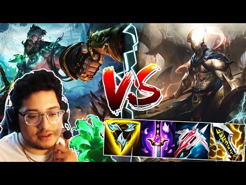 SOLARBACCA Gangplank Vs Pantheon Top - NA Challenger