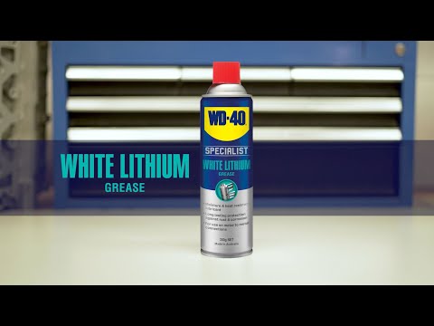 How to Protect and Lubricate Metal-to-Metal Applications With WD-40 Specialist White Lithium Grease