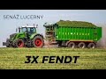 senáž lucerny john deere 6750 3x fendt