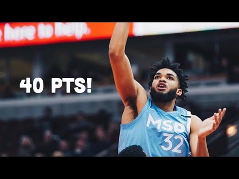 Karl-Anthony Towns vs Bulls Highlights 1/22/2020