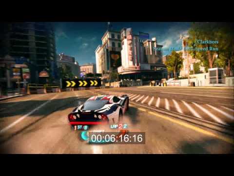 Split Second Full Speed Run 100% Season Mode