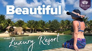 TROPICAL ISLAND LUXURY. Baoase Resort in Curacao.