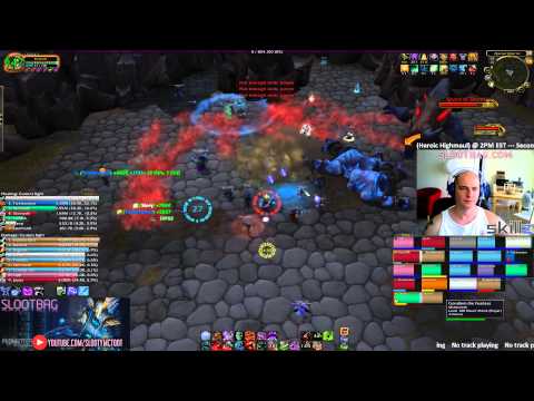 Tectus - WoD Heroic Highmaul Testing Preview (Kill)