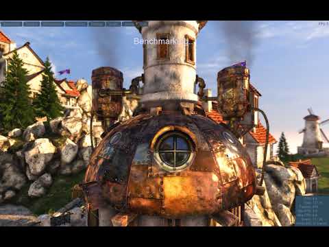 Unigine Heaven 4.0 on GeForce GT 240 / Linux / Mesa driver