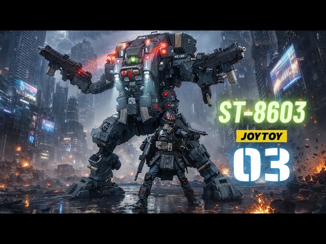 Vídeo relacionado con TOYVERSE JOYTOY APOC Series Falcon 02 Rapid Assault Mech ST-8615 - Figura de acción articulada a escala 1:25 en aleación y ABS, kit de modelo de 16,6 cm para mayores de 15 años