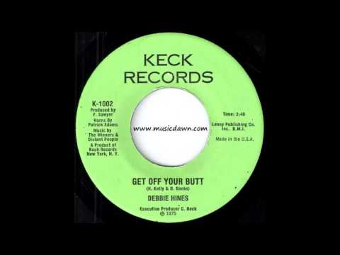 Debbie Hines - Get Off Your Butt [Keck Records] 1975 Sister Funk 45 Video