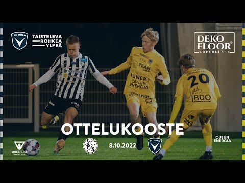 ACOTV: Dekofloor ottelukooste VPS - AC Oulu 8.10.2022 (Veikkausliiga)