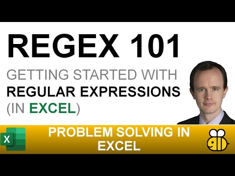 Get started with Regex (in Excel)