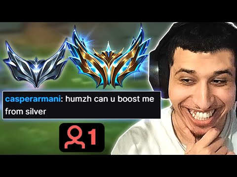 A SILVER VIEWER ASKS CHALLENGER PLAYER TO PLAY DUO!..| Humzh