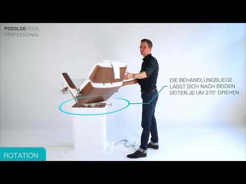 PODOLOG MOON professional - Obrót fotela