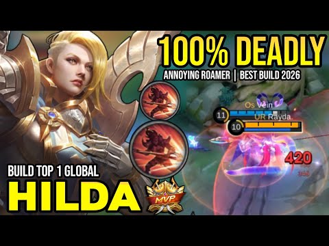 HILDA BEST BUILD 2026 | BUILD TOP 1 GLOBAL HILDA GAMEPLAY | MOBILE LEGENDS✓