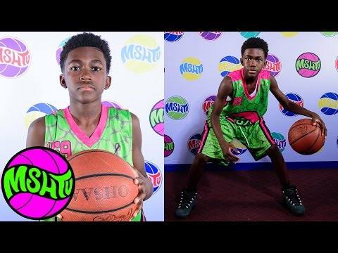 Shamar Pumphrey has NBA 3 POINT RANGE - MSHTV Camp - Class of 2019