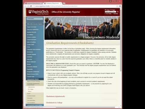Vt Major Checksheet