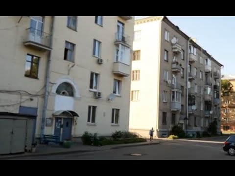 1950s Khrushchyovka (Xрущёвка) Soviet Apartments in Minsk, Belarus.
