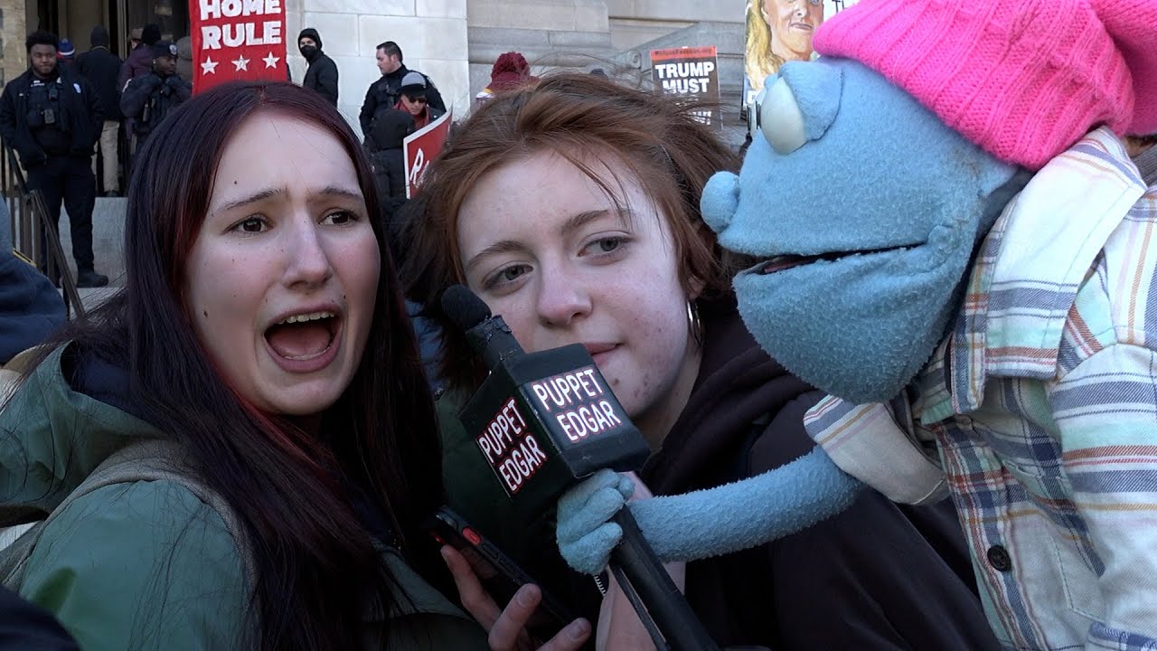 Rage Baiting Angry Liberal Protestors