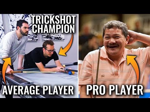 Recreating 5 Efren Reyes Trick Shots with Florian Kohler and Rollie Williams