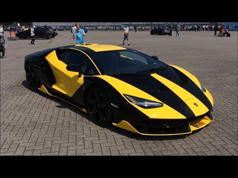 $2.5 MILLION LAMBORGHINI CENTENARIO WITH 770 HP AT SUPERCAR SUNDAY 2018 IN THE NETHERLANDS