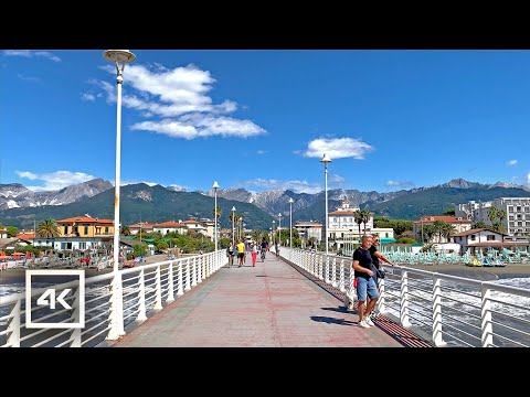 🇮🇹 Marina Di Massa, Italy - Walking Tour (4K UHD 60fps) September 2022