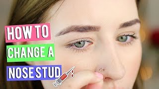 How To Put In & Take Out A Nose Stud