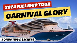 Carnival Glory Full Ship Tour | Bonus Tips & Secrets
