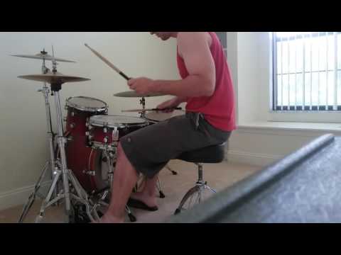 Just havin some fun on the drums