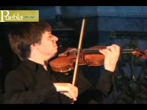 Joshua Bell, concierto en Catedral de Puebla: Festival Internacional 5 de Mayo