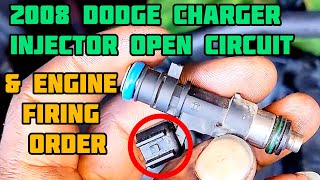 Injector for 2008 Dodge charger! Dodge charger firing order.