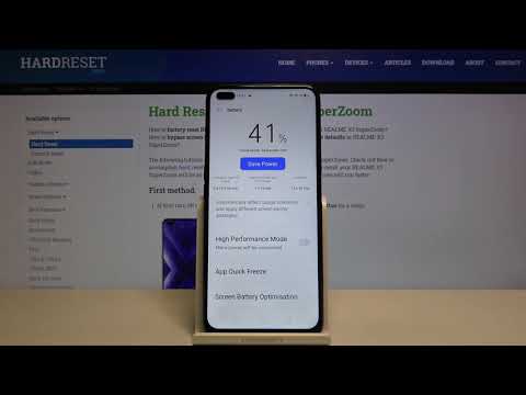 How to Activate High Performance Mode in REALME X3 SuperZoom – Enable High Performance Mode
