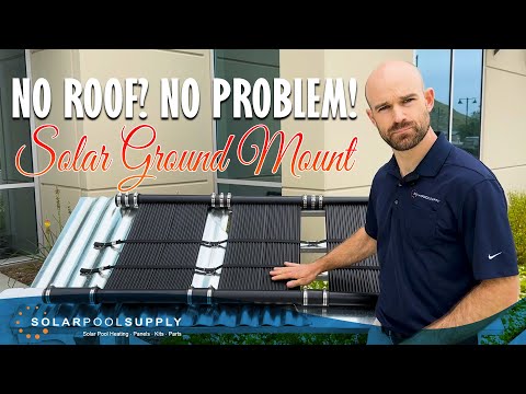 No Roof Space? Ground Mount Solar Pool Panels Are Your Solution | Solar Pool Supply