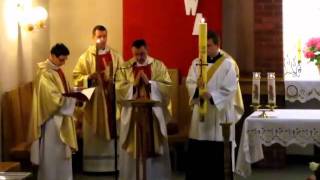 Wigilia Paschalna - Liturgia chrzcielna - Błogosławieństwo wody