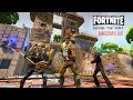 Defending the Fort Director's Cut - Fortnite Gameplay