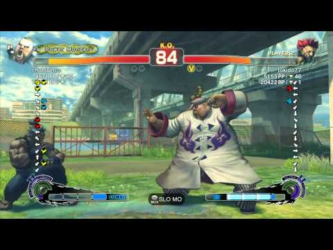 SSF4 AE: chobixinco (Rufus) vs Tokido (Akuma) - Ranked Match (720p HD)