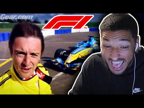 American Reacts to TOP GEAR F1 CROSSOVER: Richard Hammonds Drives F1 Car at Silverstone