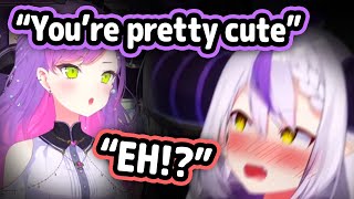 Laplus's Reaction To Towa Suddenly Calling Her "Cute" Is Too Adorable【Hololive】