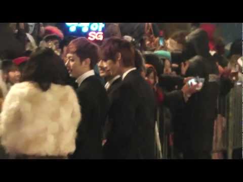 20121229 BOYFRIEND @ SBS Gayo Daejun Red Carpet