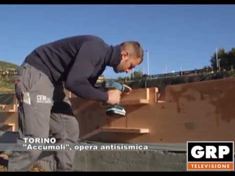 TORINO: "Accumoli", opera antisismica - 24.05.18 GRP Tv
