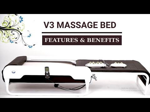 Portable V3 Jade Massage Bed