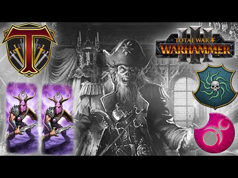 Super Sweaty Coast vs Slaanesh Battle! Total War Warhammer 3 Multiplayer