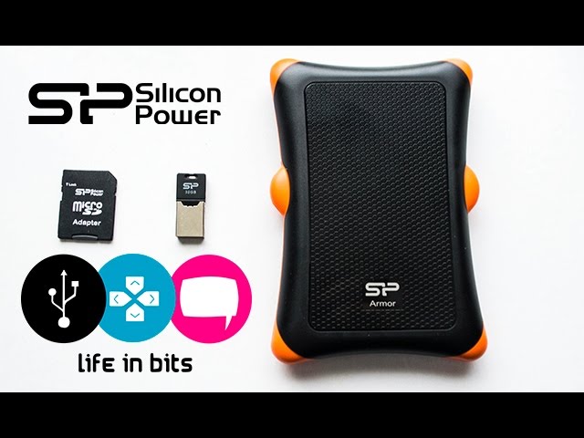 Vídeo relacionado con Silicon Power Rugged Armor A30 - Disco duro externo portátil de 2 TB (2.5", USB 3.0, SATA III), color negro