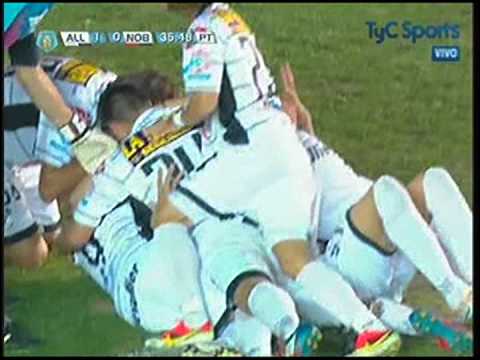 Gol de Jonathan Ferrari 1-0 All Boys vs Newell´s 03/06/13