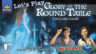 Let's Play Pendragon Glory of the Round Table | #sponsored by Pine Box Entertainment
