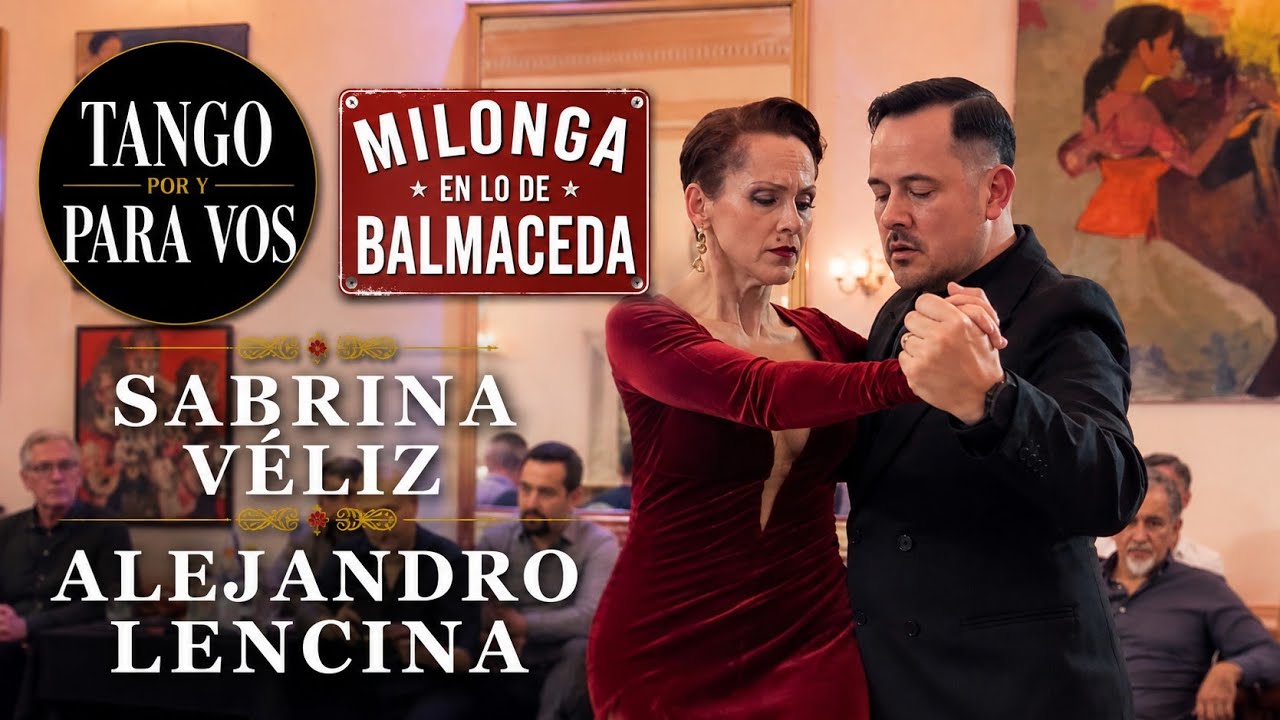 Milonga para una armonica (Díaz) Sabrina Véliz y Alejandro Lencina. En lo de Balmaceda 8ago26 (2/3)