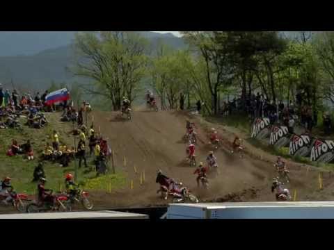 Honda 150 European Championship - race one highlights: MXGP of Trentino