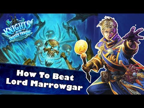 How to defeat Lord Marrowgar | Strategy Explained ft. Dragon Priest Deck | KotFT First Boss Fight