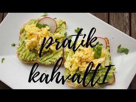 Pratik Kahvaltılık: Ekmek Üstü Avokado & Poşe Yumurta | Simple Poached Egg and Avocado Toast Recipe