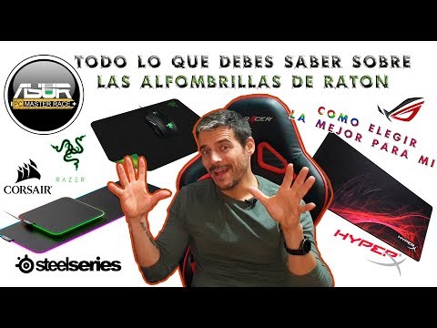 Cómo elegir la alfombrilla según el sensor de tu ratón