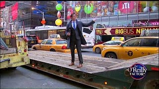 WATCH: Jesse Watters Tries to Solve New York City's Traffic Problem